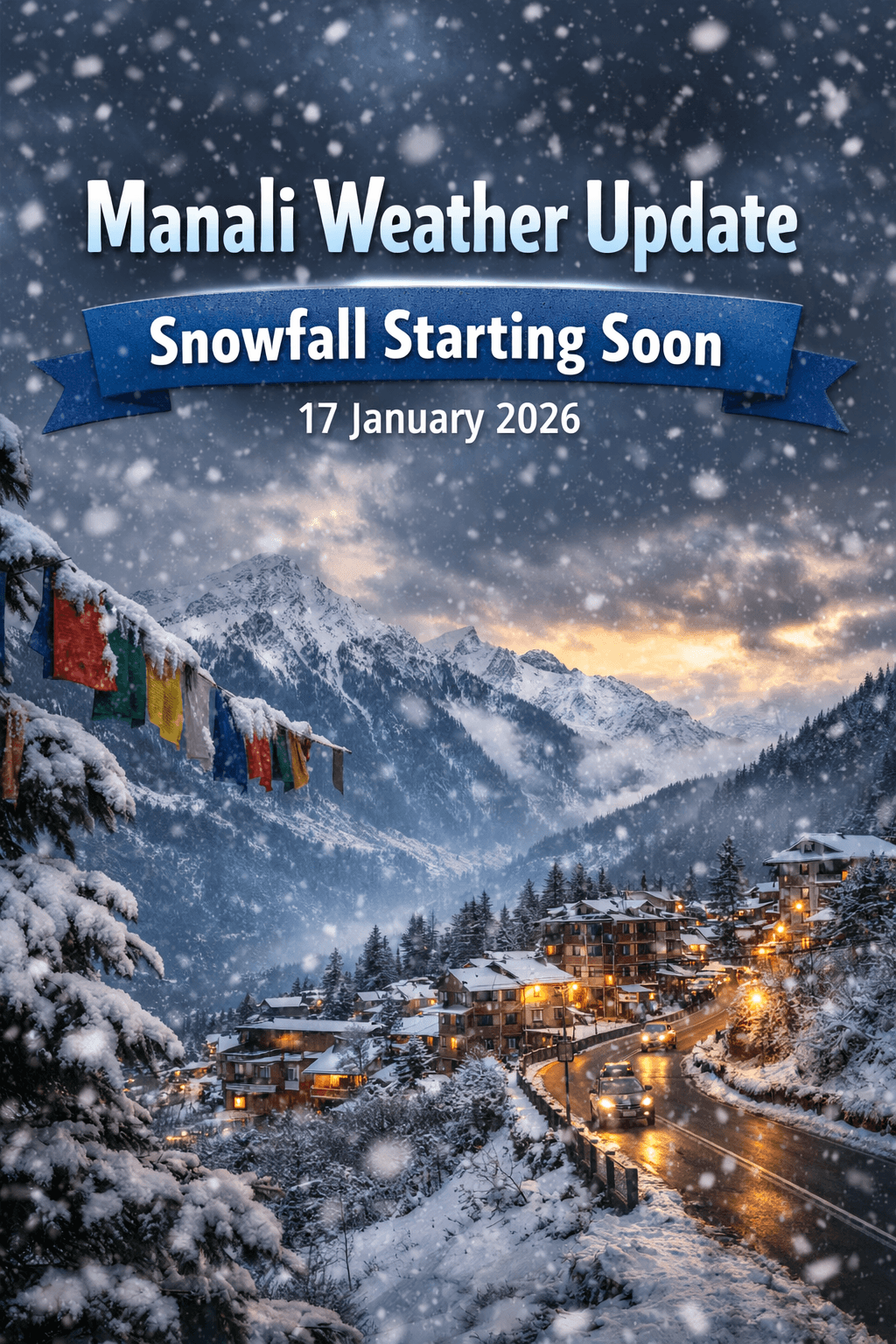 Manali weather 17 January