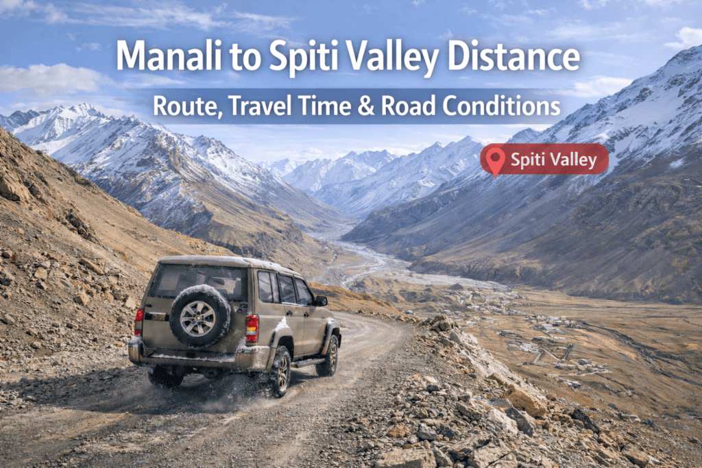 Manali to Spiti Valley distance