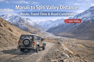 Manali to Spiti Valley distance