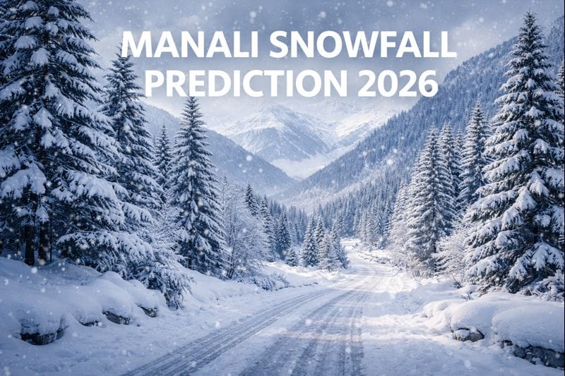 Manali snowfall prediction january 2026