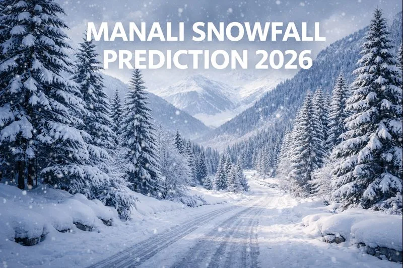 Manali snowfall Prediction January 2026 (27–28 Jan): Will Manali See Fresh Snow? 1 Manali snowfall prediction january 2026