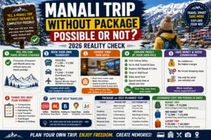 manali trip without package possible or not, can i visit manali without package, self planned manali trip, manali trip without travel agent, independent travel to manali, manali budget trip without package, manali travel guide 2026