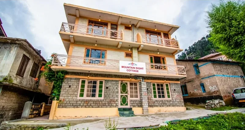 Best Mountain View Hotels in Manali (2026) – Luxury, Budget & Scenic Stays 4 Hotel Mountain View Cottage Manali