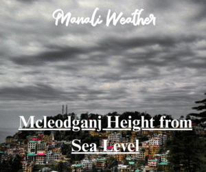 McLeodGanj Height from Sea Level