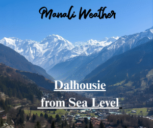 Height of Dalhousie from Sea Level