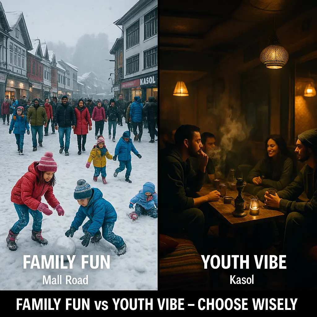 Manali vs Kasol: Family Trip ya Youth Vibe? Janiye Asli Sach 1 Manali Vs Kasol