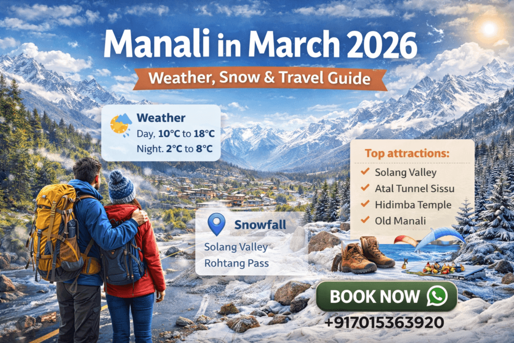 Manali in March 2026