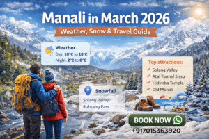 Manali in March 2026