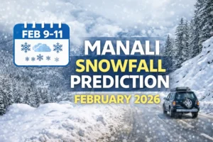 Manali Snowfall Prediction February 2026