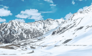 Manali weather at Shinkula top 