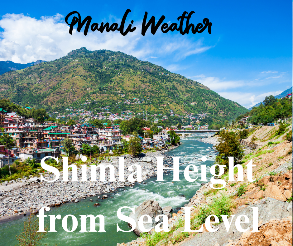 Shimla Height from Sea Level