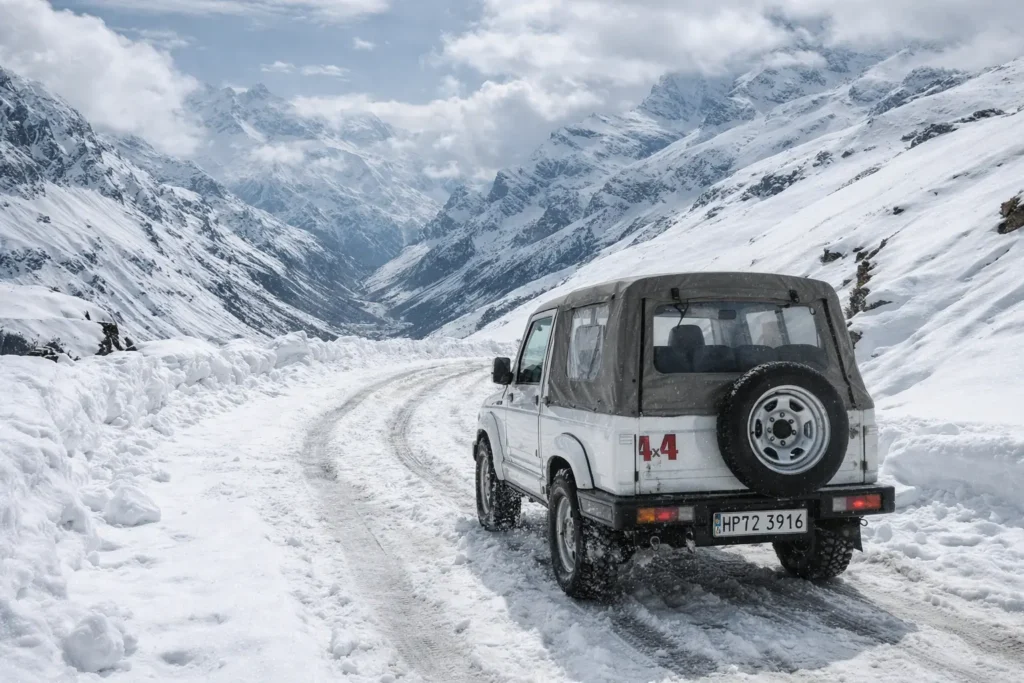 Manali Snowfall Update