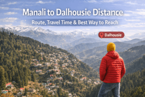 Manali to Dalhousie distance