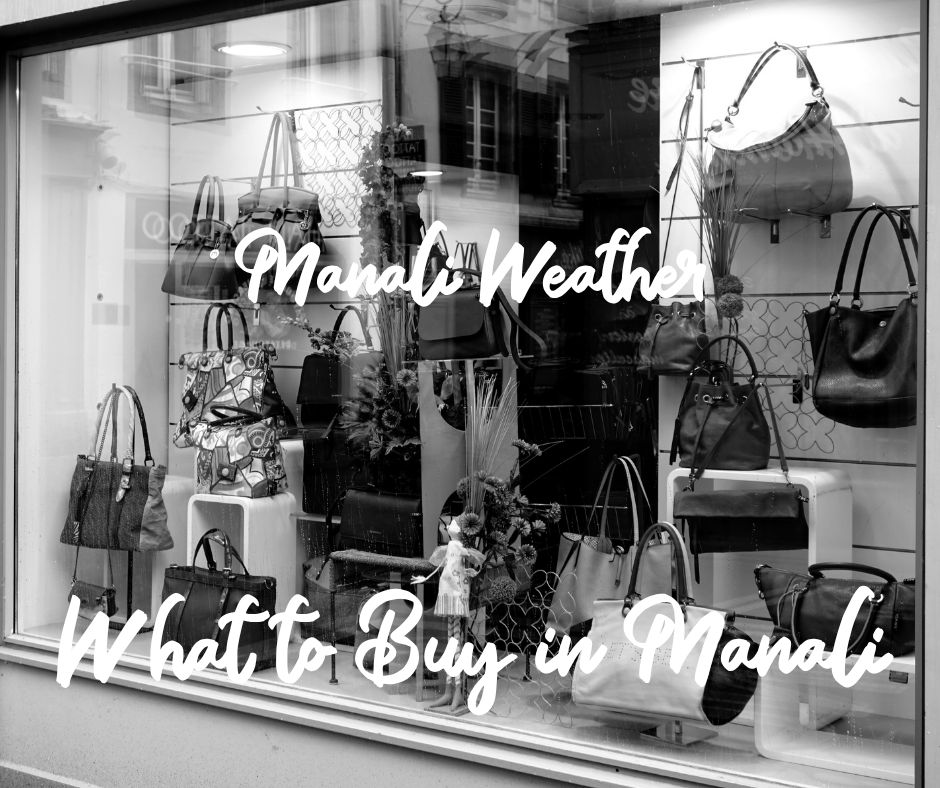 What to Buy in Manali