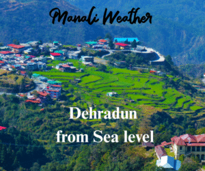 Dehradun Height from Sea Level