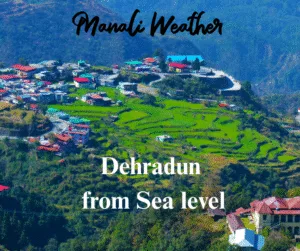 Dehradun Height from Sea Level