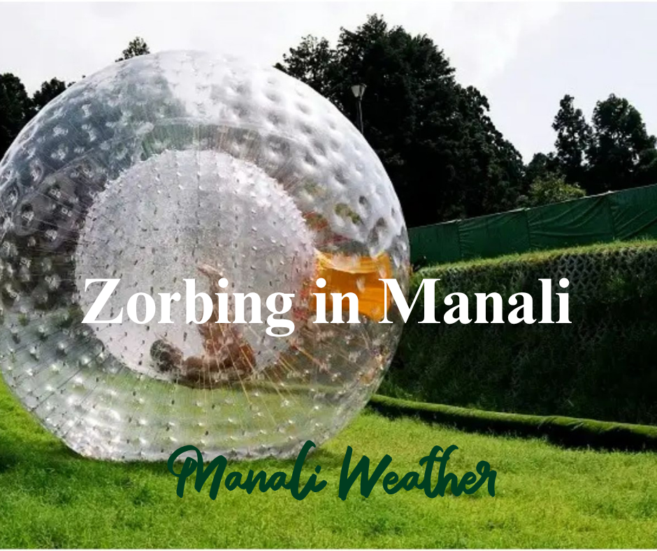 Zorbing in Manali