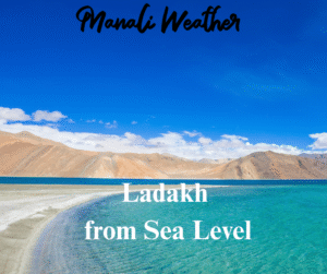 Ladakh Height from Sea Level