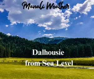 Dalhousie Height from Sea Level