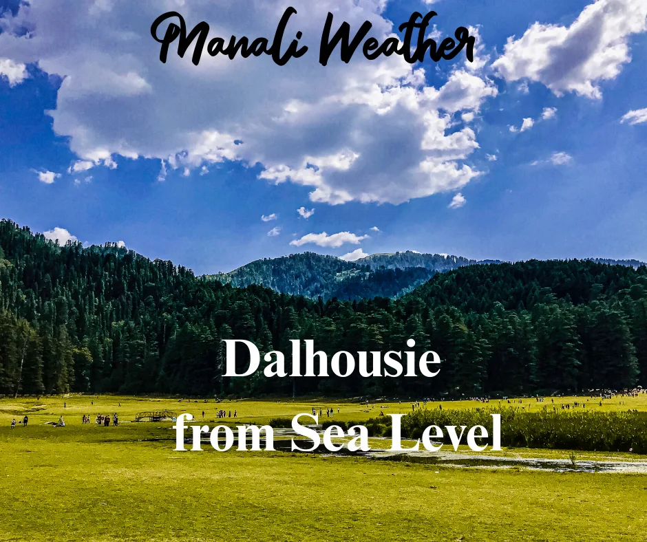 Dalhousie Height from Sea Level 1 Dalhousie Height from Sea Level